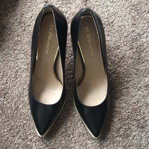 BCNGeneration black leather heels